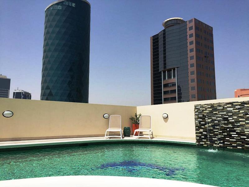 Seef Avenue Suites Manáma Exteriér fotografie